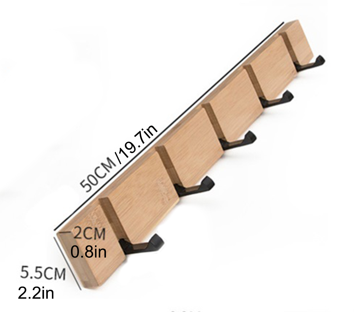 Wuody Foldable Wall-Mounting Hooks