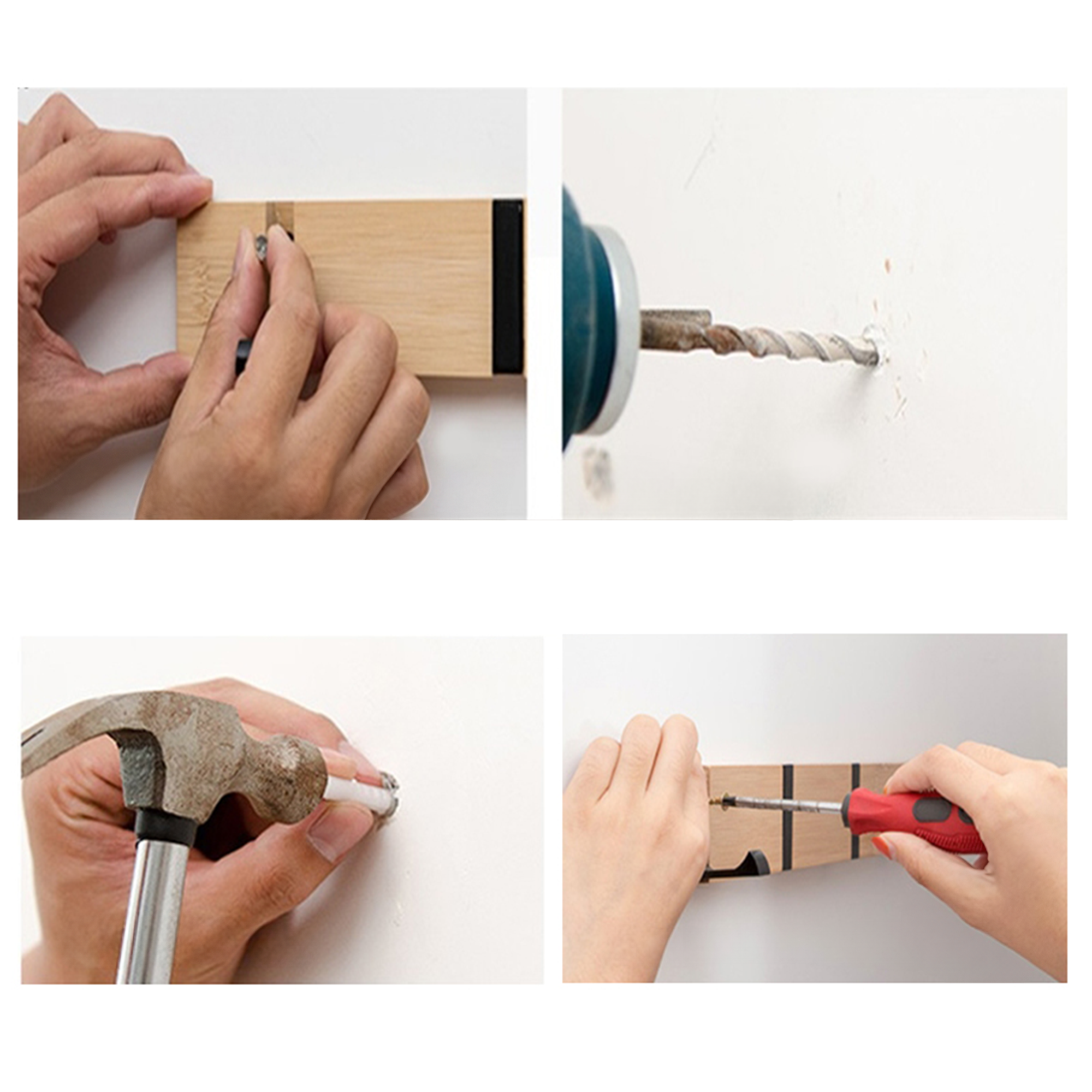 Wuody Foldable Wall-Mounting Hooks